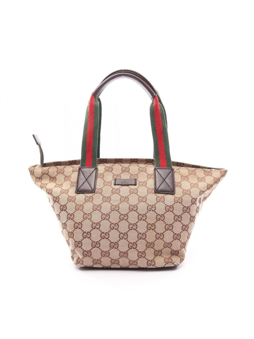 Gucci Gg Canvas Sherry Line Tote Hand #277375G37B